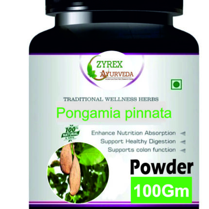 Zyrex Pongamia pinnata(Karanj) Extract Powder Pack Of 100 Gram Powder