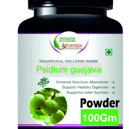 Zyrex Psidium guajava(Guava) Extract Powder Pack Of 100 Gram Powder