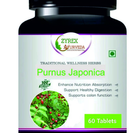 Zyrex Purnus Japonica(Pygeum Africanum) Extract Tablet Pack Of 60 Tablets