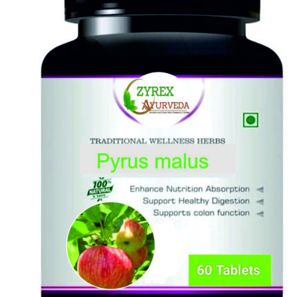 Zyrex pyrus malus(Apple) Extract Tablet Pack Of 60 Tablets