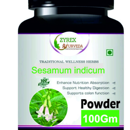 Zyrex Sesamum indicum(Sesame) Extract Powder Pack Of 100 Gram Powder