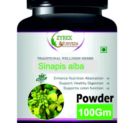 Zyrex Sinapis alba(Mustard) Extract Powder Pack Of 100 Gram Powder