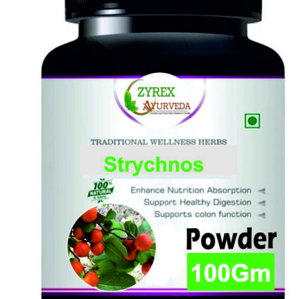 Zyrex Strychnos nux-vomica(Nuxvomica) Extract Powder Pack Of 100 Gram Powder