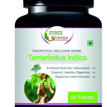 Zyrex Tamarindus indica(Imli) Extract Tablet Pack Of 60 Tablets