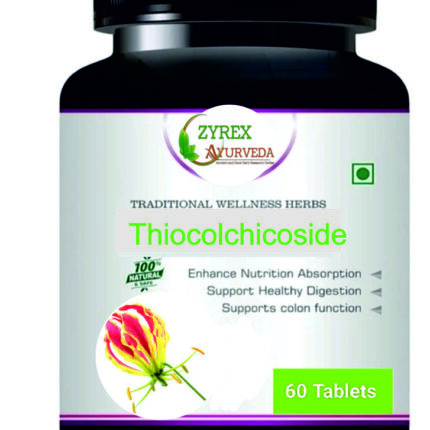 Zyrex Thicolchicoside Extract Tablet Pack Of 60 Tablets