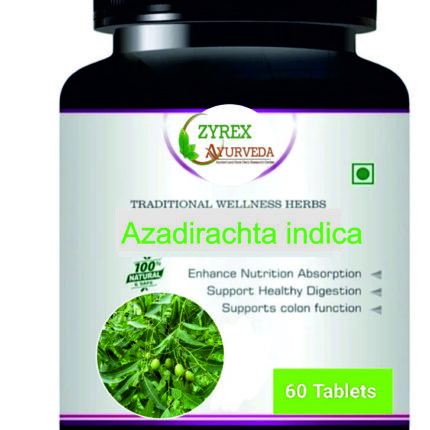 Zyrex Azadirachta indica(Neem) Extract Tablet Pack Of 60 Tablets