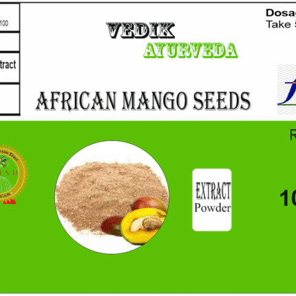 Vedik Ayurveda African mango seeds Extract Powder Pack of 100 Gram