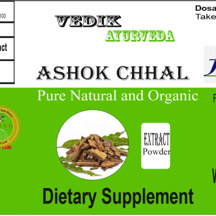 Vedik Ayurveda Ashoka chhal Extract Powder Pack of 100 Gram