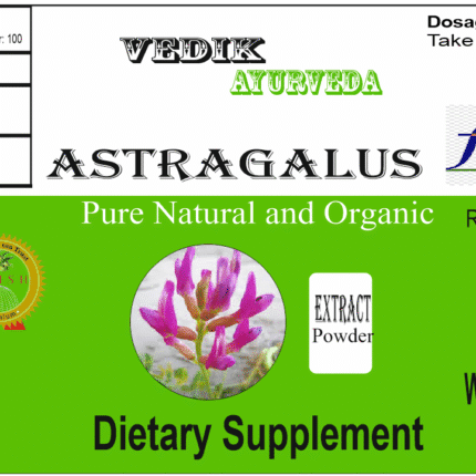 Vedik Ayurveda Astragalus Extract Powder Pack of 100 Gram