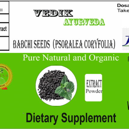 Vedik Ayurveda Babchi seeds Extract Powder Pack of 100 Gram