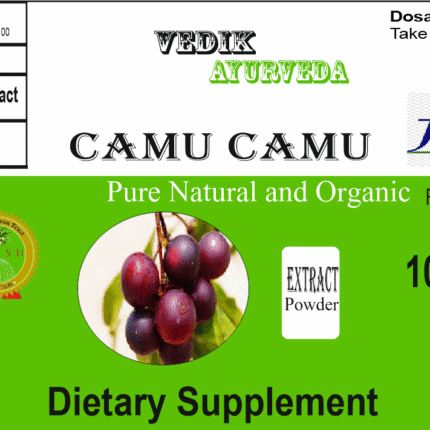 Vedik Ayurveda Camu camu Extract Powder Pack of 100 Gram