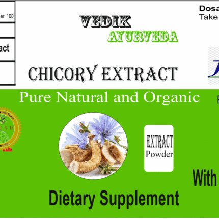 Vedik Ayurveda Chicory Extract Powder Pack of 100 Gram