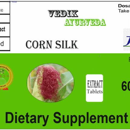 Vedik Ayurveda Corn silk Extract Tablets Pack of 60 Tablets