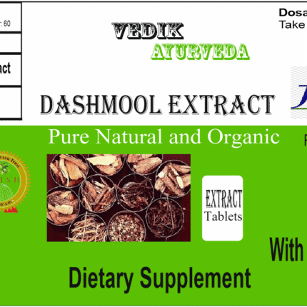 Vedik Ayurveda Dashmool Extract Tablets Pack of 60 Tablets