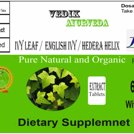 Vedik Ayurveda Ivy leaf Extract Tablets Pack of 60 Tablets