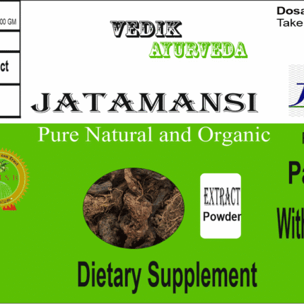 Vedik Ayurveda Jatamansi Extract Powder Pack of 100 Gram