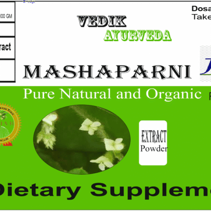 Vedik Ayurveda Mashaparni Extract Powder Pack of 100 Gram