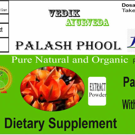 Vedik Ayurveda Palash Phool Extract Powder Pack of 100 Gram