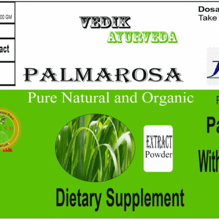 Vedik Ayurveda Palmarosa Extract Powder Pack of 100 Gram