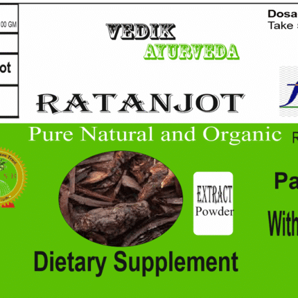 Vedik Ayurveda Ratanjot Extract Powder Pack of 100 Gram