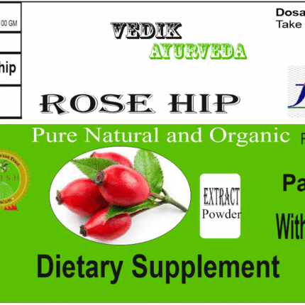 Vedik Ayurveda Rose hip Extract Powder Pack of 100 Gram