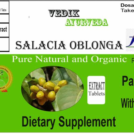 Vedik Ayurveda Salacia Oblonga Extract Tablets Pack of 60 Tablets