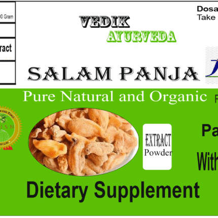 Vedik Ayurveda Salam Panja Extract Powder Pack of 100 Gram