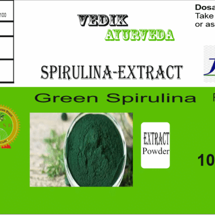 Vedik Ayurveda Spirulina Extract Powder Pack of 100 Gram