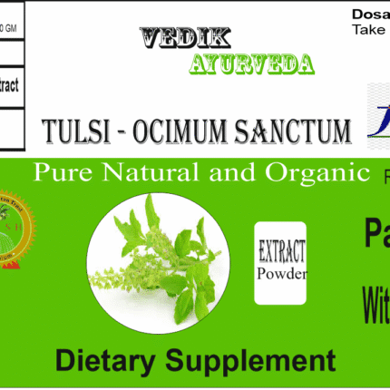 Vedik Ayurveda Tulsi Extract Powder Pack of 100 Gram
