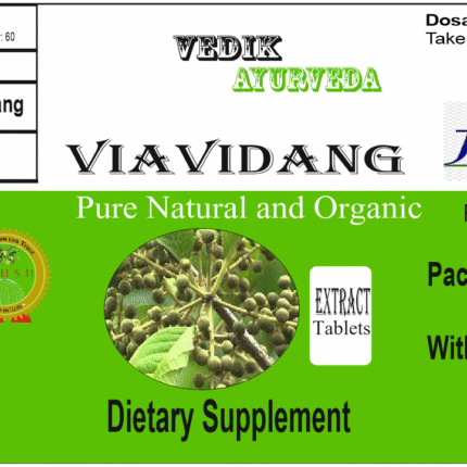 Vedik Ayurveda Vaividang Extract Tablets Pack of 60 Tablets