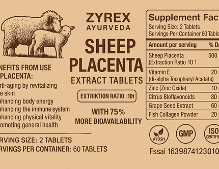 Zyrex Sheep Placenta Extract -100 Gm Pack