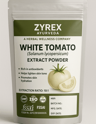 Zyrex White Tomato (Solanum lycopersicum) Extract Powder Pack of 100 Gram