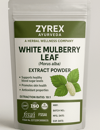 Zyrex White Mullbery Leaf Extract Powder Pack of 100 Gram