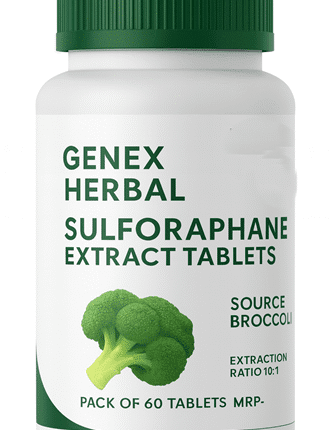 GenexHerbal Sulforaphane Extract Tablets-60 Tablets Pack.
