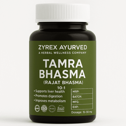 Zyrex Ayurveda Tamra Bhasma Tablets Pack of 60 Tablets